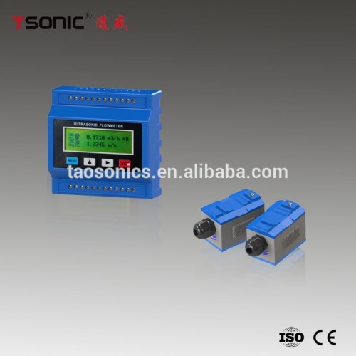 Low cost small size ultrasonic clamp on flow meter manufacturers