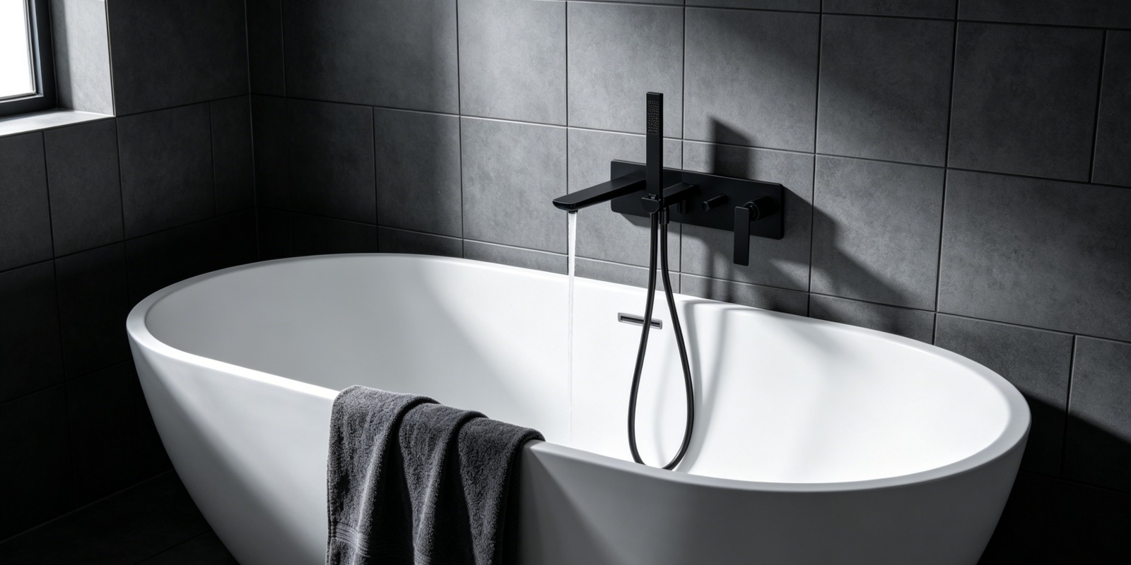 wall mounted tub faucets