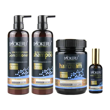 MOKERU Organic Keratin Treatment Shampoo for Women - Best Silicone-Free Hair Straightener