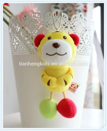 Decorative plush toys friend gifts Lovely Colorful Hawaii Series - Tiger Hanging Plush