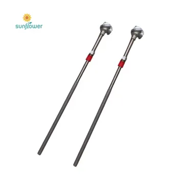 PT100 RTD Temperature Sensor Probe with Drill Bar Stock Thermowell: Precision Temperature Measurement Solution
