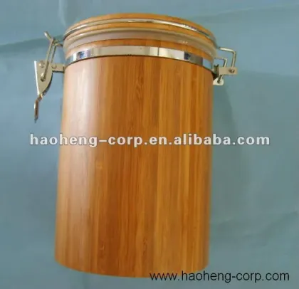 Airtight Bamboo Jar