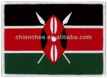 Kenya Flag Patch