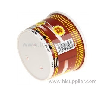 Usb Instant Noodles Box Speaker China Portable Mini Instant Noodles Box Speaker 