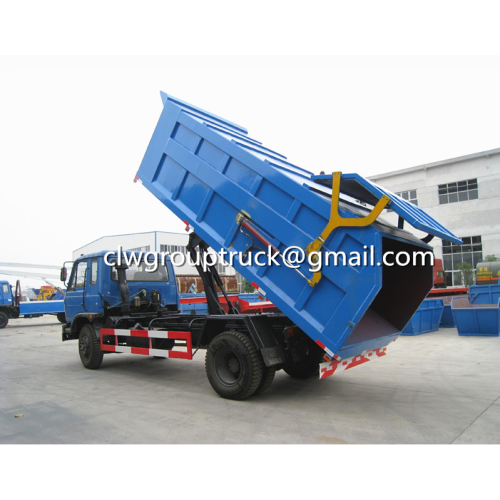 Dongfeng153 8-14CBM Caminhão de Lixo Selado