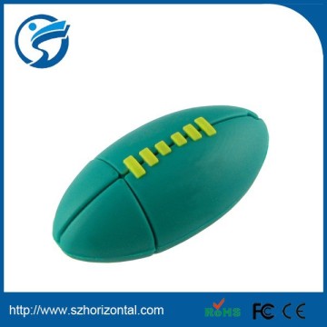 professional rugby pvc usb flash disk 512gb with logo customized