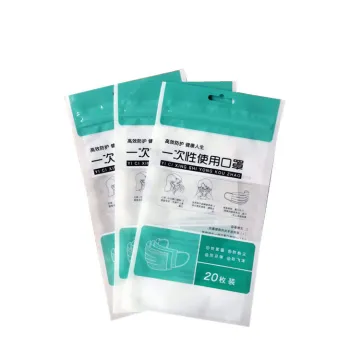Top selling  Face  Packaging Bag N95 Plastic Bag