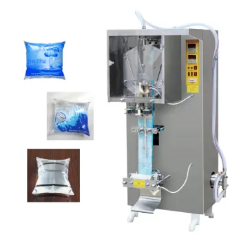 Automatic 50-500ml Plastic Bag Water Filling and Packing Machine