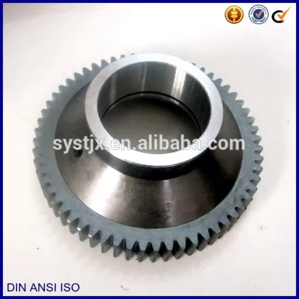 Textile machinery straight teeth gear