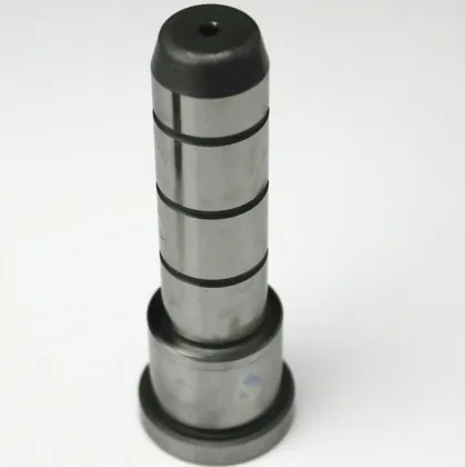 Hardened shouldered guide pillars with collars oil grooves type