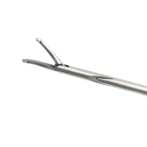 Laparoscopic surgical instrument grasper knot forceps