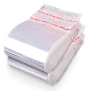 Transparent Cellophane Clear Polybag - OPP Bopp Self-Adhesive Plastic Bag
