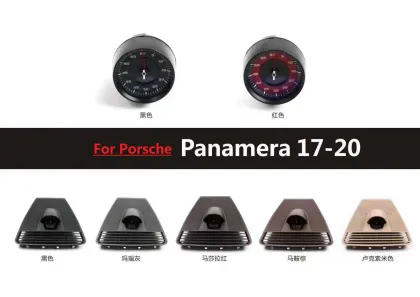Sport Speedometer Console Clock Stopwatch for Porsche Panamera 2017-2020 Model