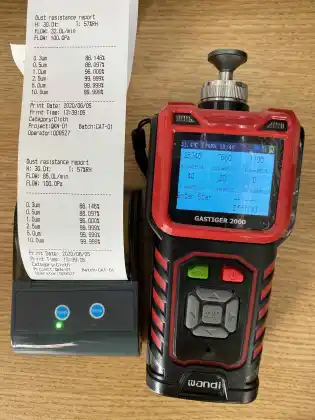Dust Particle Counter & Concentration Detector (Six Parameters)