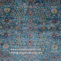 Pelari Galeri Sutera Handwoven Biru 2.5&#39;x7.5 &#39;