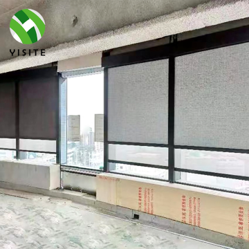 YST Manufacturer Wholesales UV-Protection Windproof Indoor/Outdoor Zip Screen Blinds