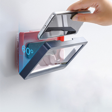 360° Rotating Waterproof Mobile Phone Stand for Bathroom: Fog-Free, Anti-Slip, and Shockproof Design