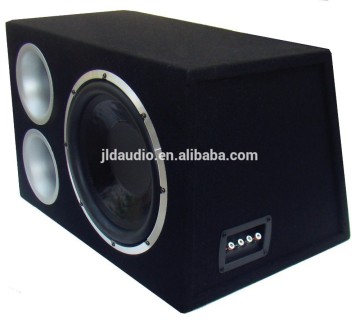12 inch Subwoofer box/Bandpass with Double Silver Port
