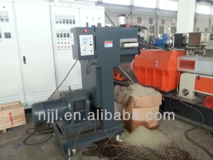 Automobile headliner waste recycle machine/pp+glass fiber recycle extruder