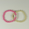 2018 Mode Pink Pearl Bracelet untuk Girls