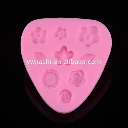 Hot sell New flower fondant mold cake decoration mold flower shaped flower cake mold