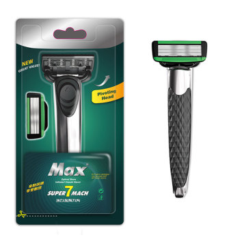 High-Quality 7-Blade Zinc Alloy Safety Razor