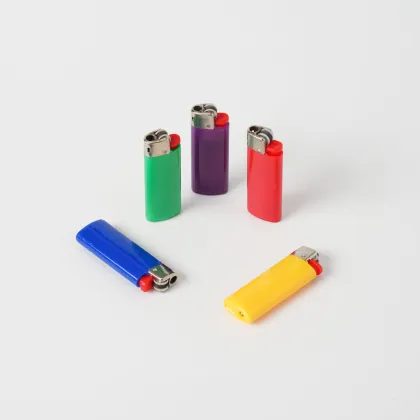 Colorful plastic flint lighter