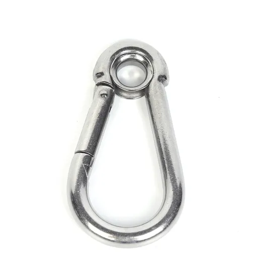 Stainless Steel Spring Karabiner for Outdoor Use