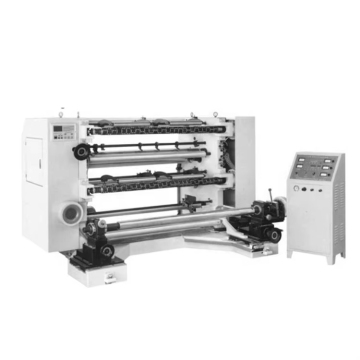 High Speed Automatic Roll Slitting Rewinding Machine for Plastic, PVC, and Aluminum Foil