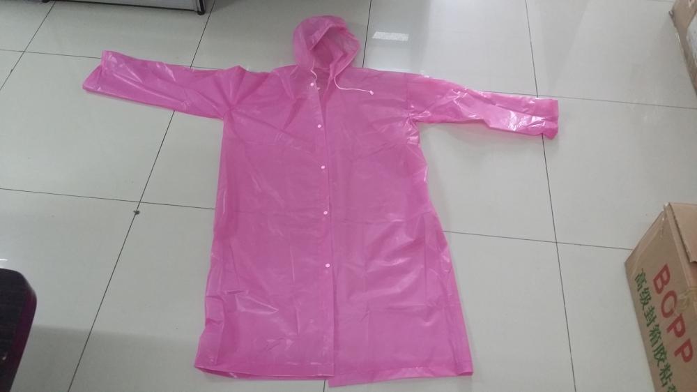 PEVA raincoats