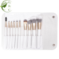 10pcs Professional Cosmetic Bag Makeup Brush Set