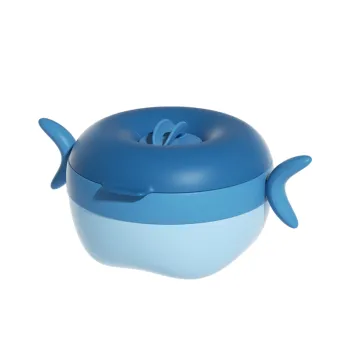 Custom Private Label BPA Free Food Grade Apple Bowl Kid Dinnerware