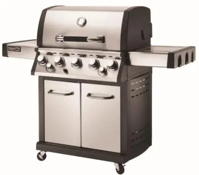 Outdoor Camping Electric Grill Adjustable Height Infrared Rear Burner Stainless Steel Bbq Grill