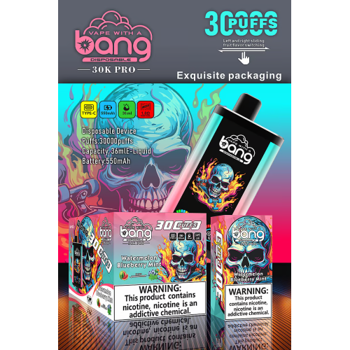 Bang 30K Dual Flavor Disposable Vape Wholesale Spain