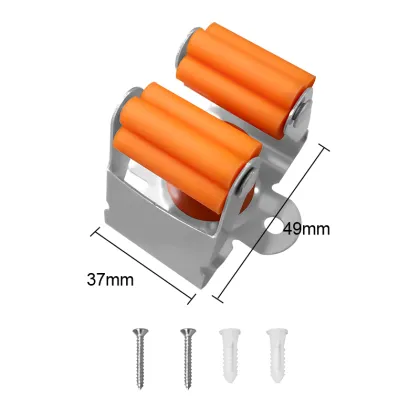 Kitchen Organizer Broom Mop Hanger and Broom Holder