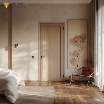 Modern Soundproof Eco-Friendly Solid Wood Composite Interior Flush Door | JBDHOME