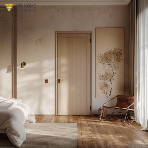 Modern Soundproof Eco-Friendly Solid Wood Composite Interior Flush Door | JBDHOME