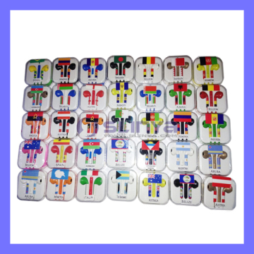 in Ear Earpods Mic Volume Control Headphone for iPhone Color Earphone