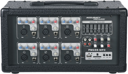 Professionell Audio Mixer Pm608-mp3
