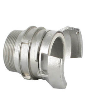 Aluminium Alloy Fire Hydrant French Type Outlet Adapter Coupling with Lock