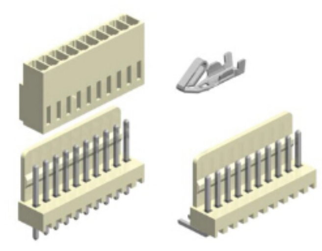 2503 Series 2,50 mm Pitch Wire-to-Board-Anschluss