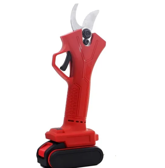 25mm Cordless Electric Scissor Pruner: Rechargeable Forbici Elettriche Potatura with 2 Batteries