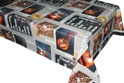 Elegant Tablecloth with Non woven backing B&q