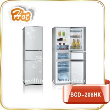 BCD-208HK Combi fridge hotel freezer