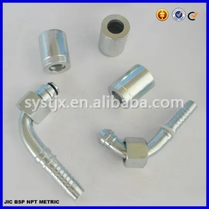 Hydraulic elbow fitting elbow nipple elbow connector