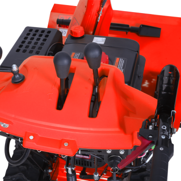 6KW Crawler Wheel with Light Gasoline Snow Blower