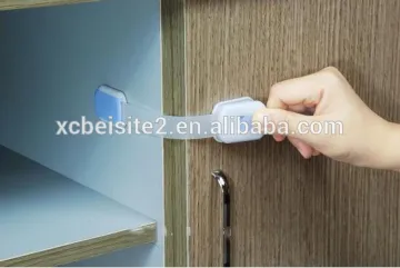 J162-2 Popualr High Quality Children Safty Adjustable Drawer Latch Door Baby Lock Baby Protection Accessories