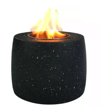 Tabletop Rubbing Alcohol Fireplace Indoor Outdoor Fire Pit Portable Fire Concrete Bowl Pot Fireplace