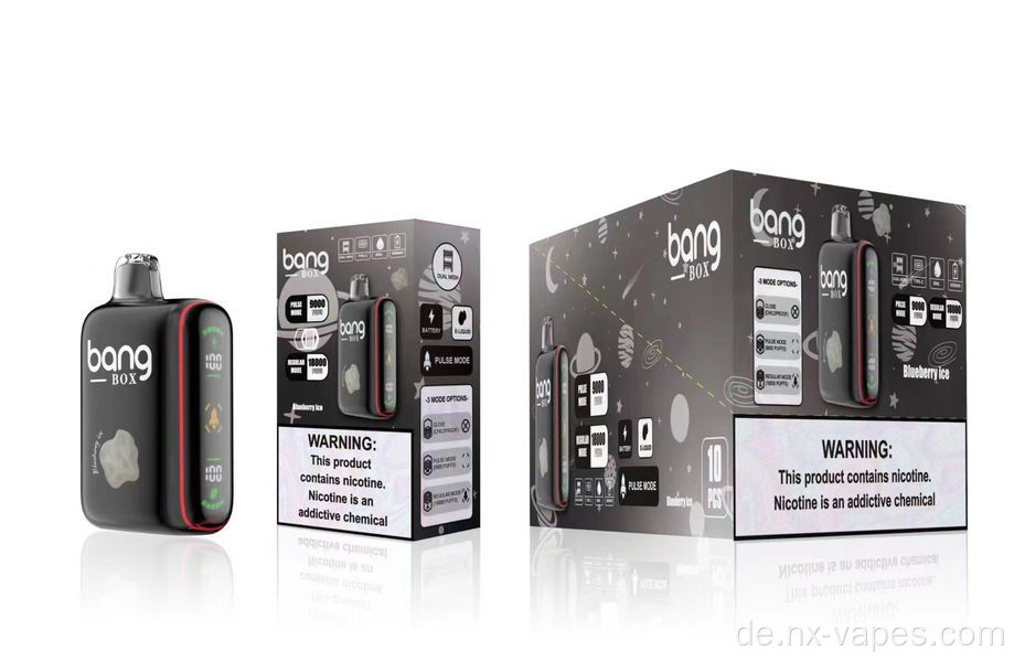 Bang Box 18000 Puffs Einweg -Vape -Stift