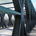 الأجزاء الهيكلية الفولاذية لبناء الجسور